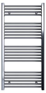 Scaldasalviette termoarredo 120x60 cromato interasse 55 cm idraulico - Olimpo Docce