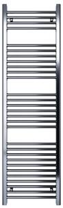 Scaldasalviette termoarredo 150x45 cromato interasse 40 cm idraulico - Olimpo Docce