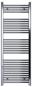 Scaldasalviette termoarredo 150x55 cromato interasse 50 cm idraulico - Olimpo Docce