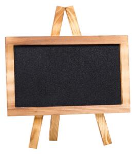 Set 2 Lavagnette da Tavolo in Legno Altezza 27 cm