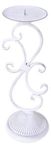 Candeliere Altezza 35,5 cm Bianco