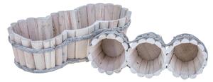 Set Fioriera con 2 Fioriera 37 cm Calcinata