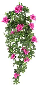 Set 2 Azalea Artificiale Pendente 80 cm Rosa