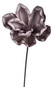 Set 4 Fiori Artificiali di Magnolia Altezza 63 cm Beige