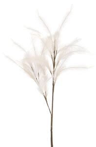 Set 3 Pampas Artificiale con 24 Diramazioni Altezza 115 cm Bianco