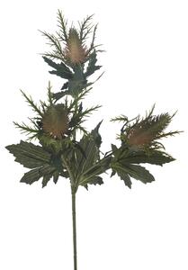 Set 6 Piante Artificiali di Eringium con Fiori Altezza 68 cm