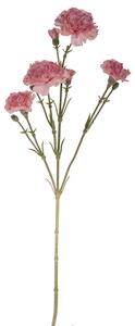 Set 6 Fiori Artificiali di Garofanello Altezza 62 cm Rosa