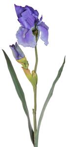 Set 6 Giaggiolo Composto da 2 Fiori Artificiali Altezza 73 cm Blu