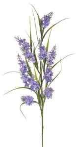 Set 12 Fiori Artificiali di Lavanda Altezza 55 cm Viola