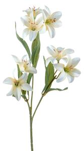 Set 12 Mini Lilium Artificiali con Fiori Altezza 56 cm