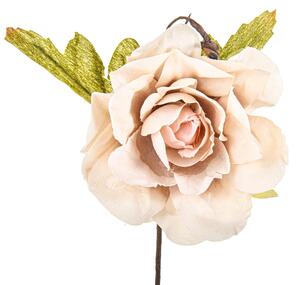 Set 24 Pick Artificiali di Rosa Altezza 11 cm Marrone