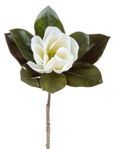 Set 2 Magnolie Artificiali Altezza 80 cm Bianco