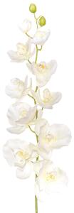 Set 2 Phalaenopsis Artificiale con 10 Fiori Altezza 109 cm