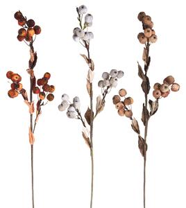 Set 4 Rami Artificiali con Bacche Altezza 80 cm