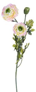 Set 6 Ranuncoli Artificiali Altezza 74 cm Rosa