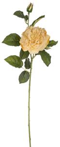 Set 4 Rose Artificiali con Boccio Altezza 69 cm Giallo