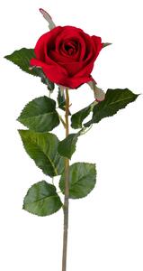 Set 8 Rose Artificiali Bacarat Altezza 67 cm Rosso