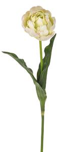 Set 4 Tulipani Artificiali con Real Touch Altezza 67 cm Verde