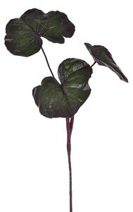Set 3 Foglia di Ligularia Artificiale Altezza73 cm Verde