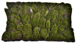 Set 2 Mattonella Muschio Artificiale Altezza 40 cm Verde