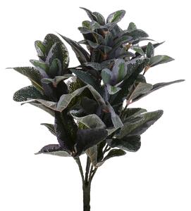 Set 3 Salvia Artificiale a 6 Diramazioni Altezza 38 cm Verde