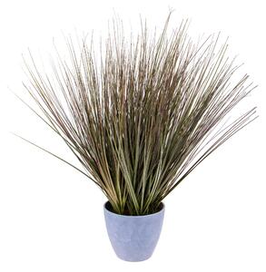 Pianta Artificiale di Beargrass in Vaso Altezza 78 cm Verde