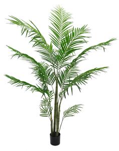 Areca Palm Artificiale con Vaso Altezza 185 cm Verde