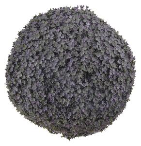 Sfera di Senecio Artificiale Larghezza 28 cm Verde