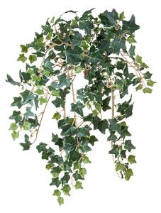 Set 2 Cadente Mini Edera Artificiale con 302 Foglie H50 cm Verde