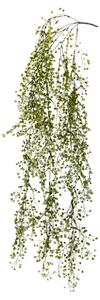Set 3 Pendenti Mini Foglia Artificiali Altezza 94 cm Verde