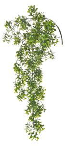 Set 3 Bossi/Buxus Artificiale Pendente Altezza 46 cm Verde