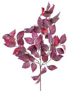 Set 6 Rami di Camelia Artificiale Composto 60 Foglie Altezza 66 cm rosso