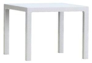 Tavolo da Giardino 95x95x74,5 cm in Resina Keter Quartet Bianco