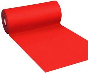 Tappeto Passatoia da Esterno/Interno 1x50m in Polipropilene Rosso