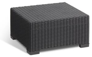 Tavolino da Giardino 68x68x35 cm in Resina Keter California Antracite