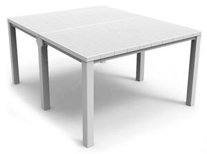 Tavolo Doppio da Giardino 295x90x74,5 cm in Resina Keter Kulie Double Bianco