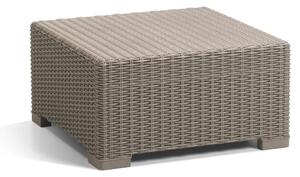 Tavolino da Giardino 68x68x35h cm California Cappuccino