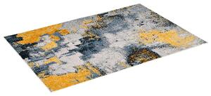Tappeto Moderno per Interni 200x140 cm in Poliestere Effetto Vellutato Multicolore