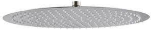 Soffione Doccia Tondo Ultraslim Ø40 cm in Acciaio Inox Satinato Nilo