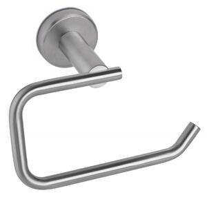 Porta Rotolo da Parete Scoperto in Acciaio Inox Satinato Nilo