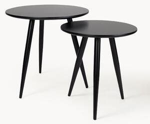 Set di 2 tavolini rotondi Daven