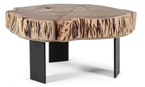 Tavolino Basso 70x65 x 33 cm in Legno