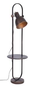 Lampada da Terra Piantana Ø38x141 cm 1 Luce E27 con Mensola