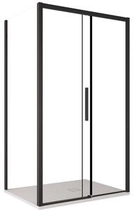 Box Doccia Angolare 70x130 cm 1 Anta Scorrevole in Cristallo Trasparente 6mm H195 Bonussi Eliane
