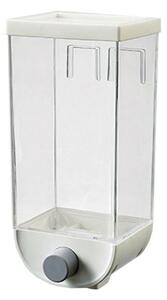Contenitore Dispenser per Cereali Frutta Secca 1 Kg Bianco