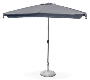 Ombrellone Tondo da Giardino Ø2,7 m 6 Stecche Grigio