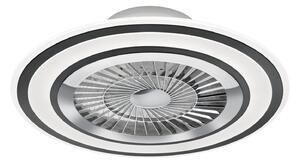 Plafoniera Ventilatore da Interno a led in PLASTICA Nero Opaco