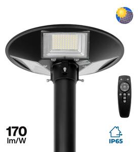 Lampione LED Solare 200W, IP65, Crepuscolare e Sensore di movimento Colore Bianco Naturale 4.000K