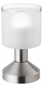 Lampada tavolo da Interno E14 in Metallo Nickel Opaco