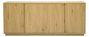 Credenza vintage finitura legno di rovere 4 ante L180 cm MILLOR
